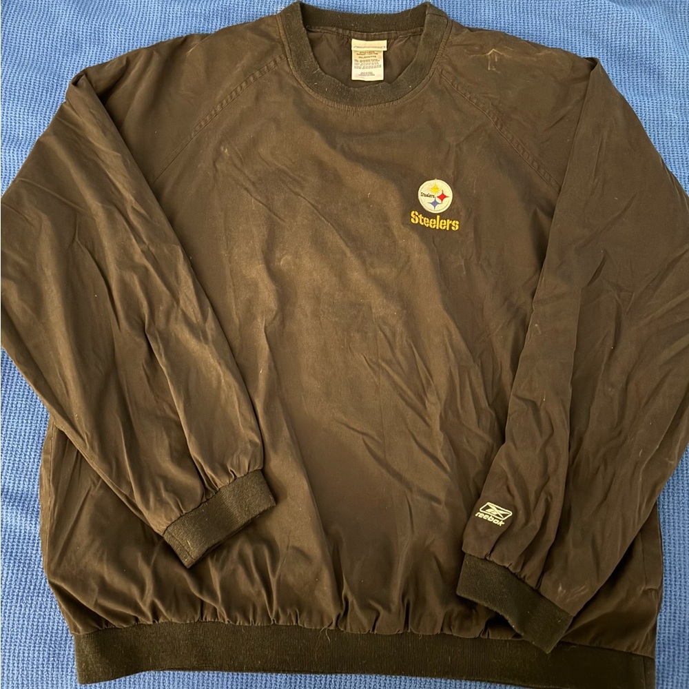Pittsburgh Steelers pull over wind shirt XXL